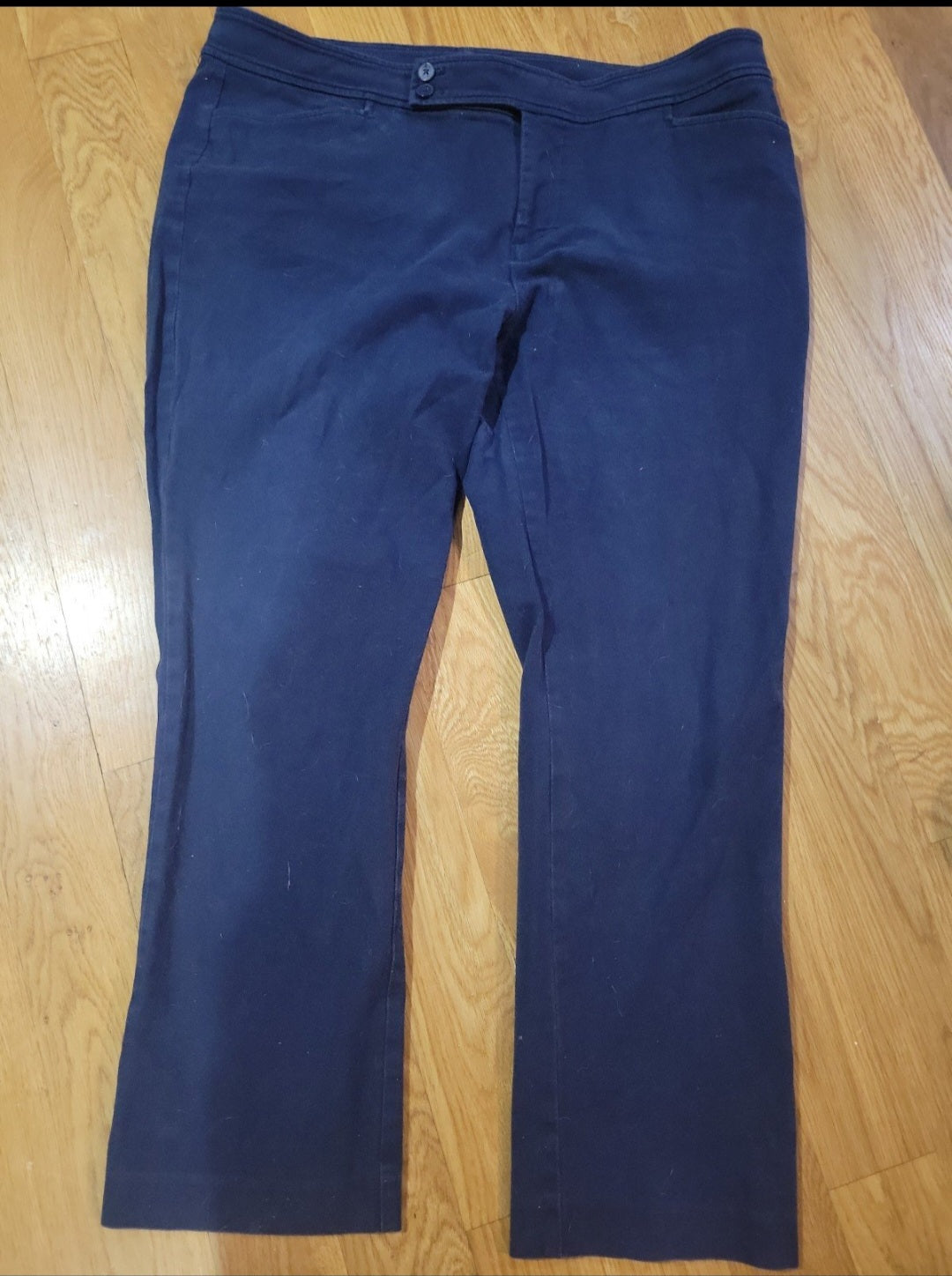 Chaps Navy Pants size 16