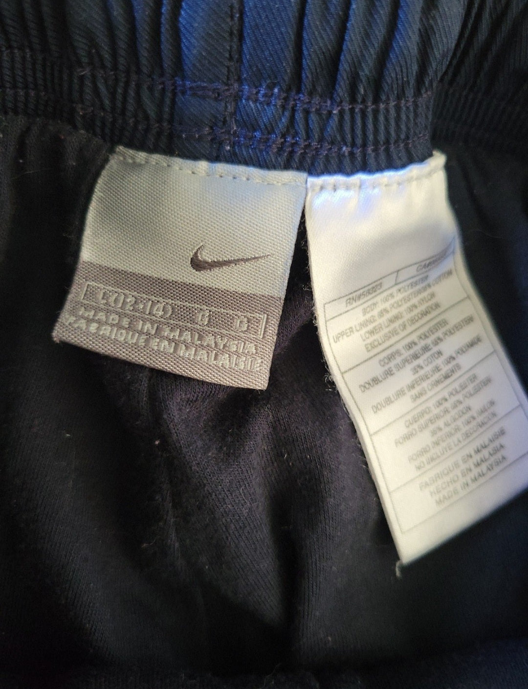 Nike sweat Pants elastic draw string waist 12-14