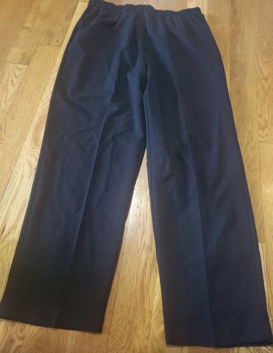 Women's R & K Black Pants 18W