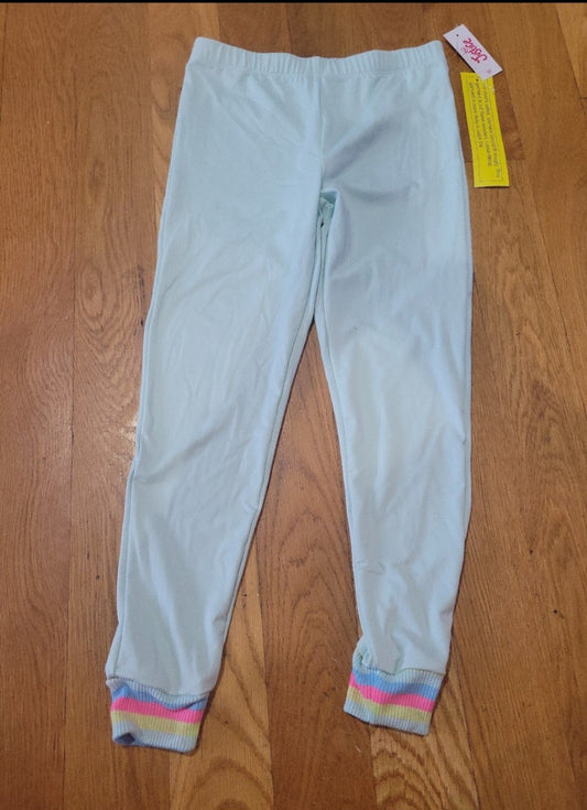 Justice sleep night pants size 10 mint color