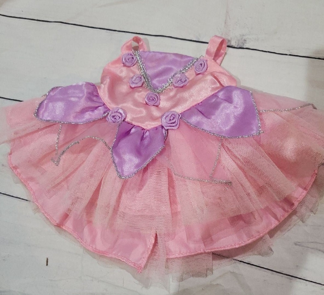 16" Doll Clothes 2 Dresses, pants, top, and Ribbon