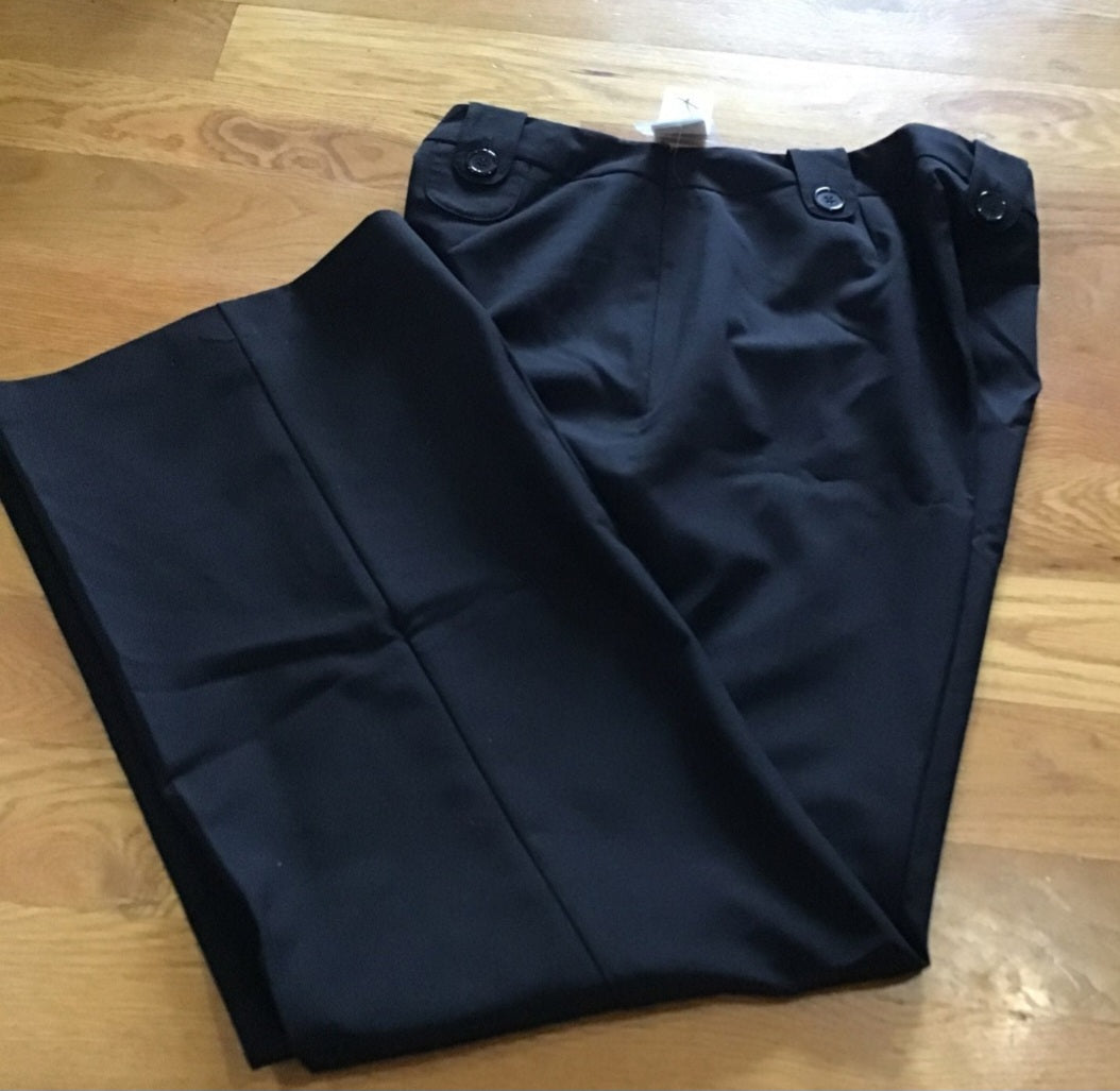 Kim Roberts Black Dress Career Pants size 18