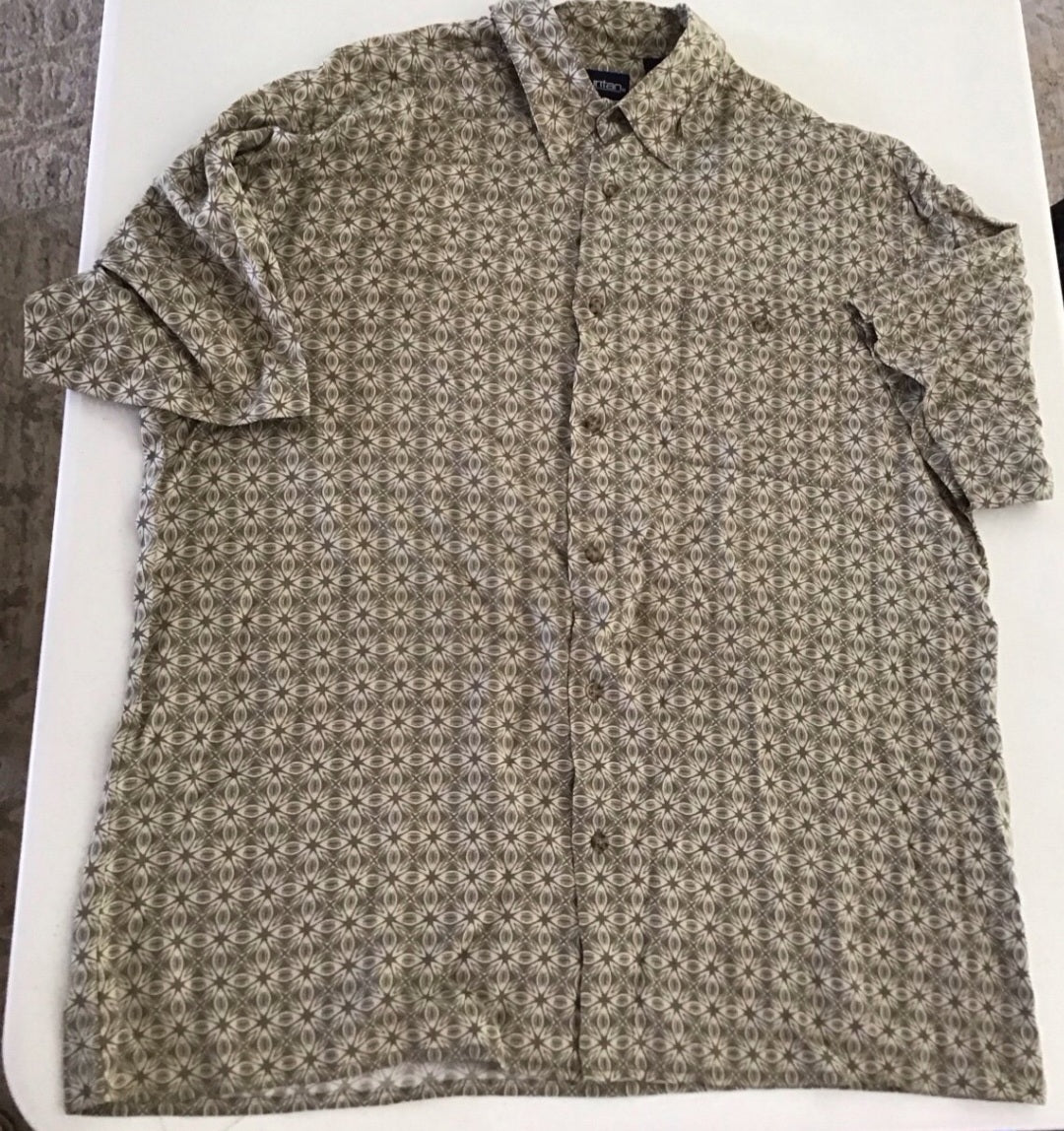 Puritan Large Men's Button-down Shirt