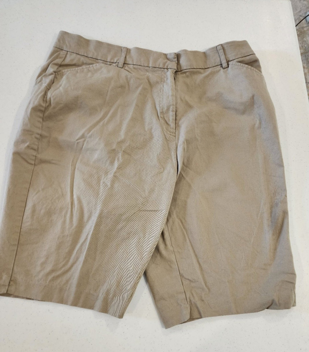 Kim Rogers Tan Shorts 16-18 XL