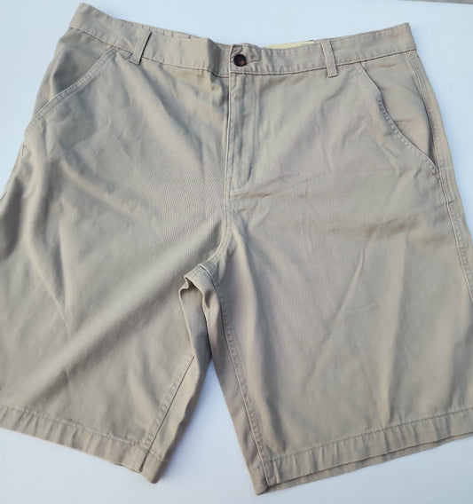 Faded Glory above knee Tan Shorts 40W