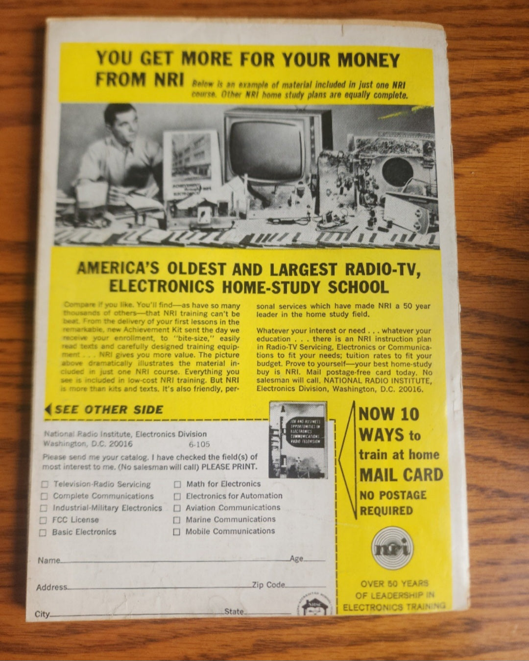 Elementary Electronics Winter 1965 Build an $8 Transistor Tachometer