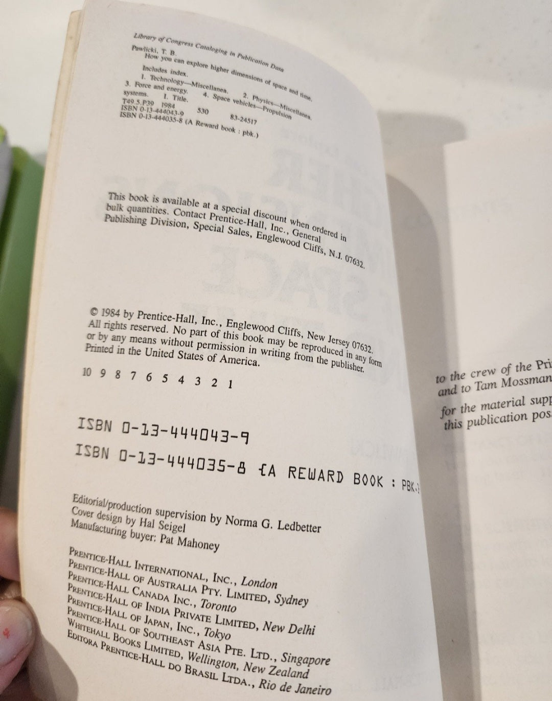 How You Can Explore Higher Dimensions of Time and Space 1984