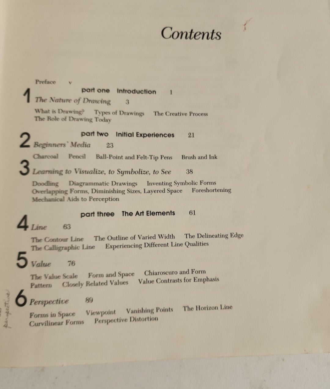 A Guide to Drawing by Daniel M. Mendelowitz 1976