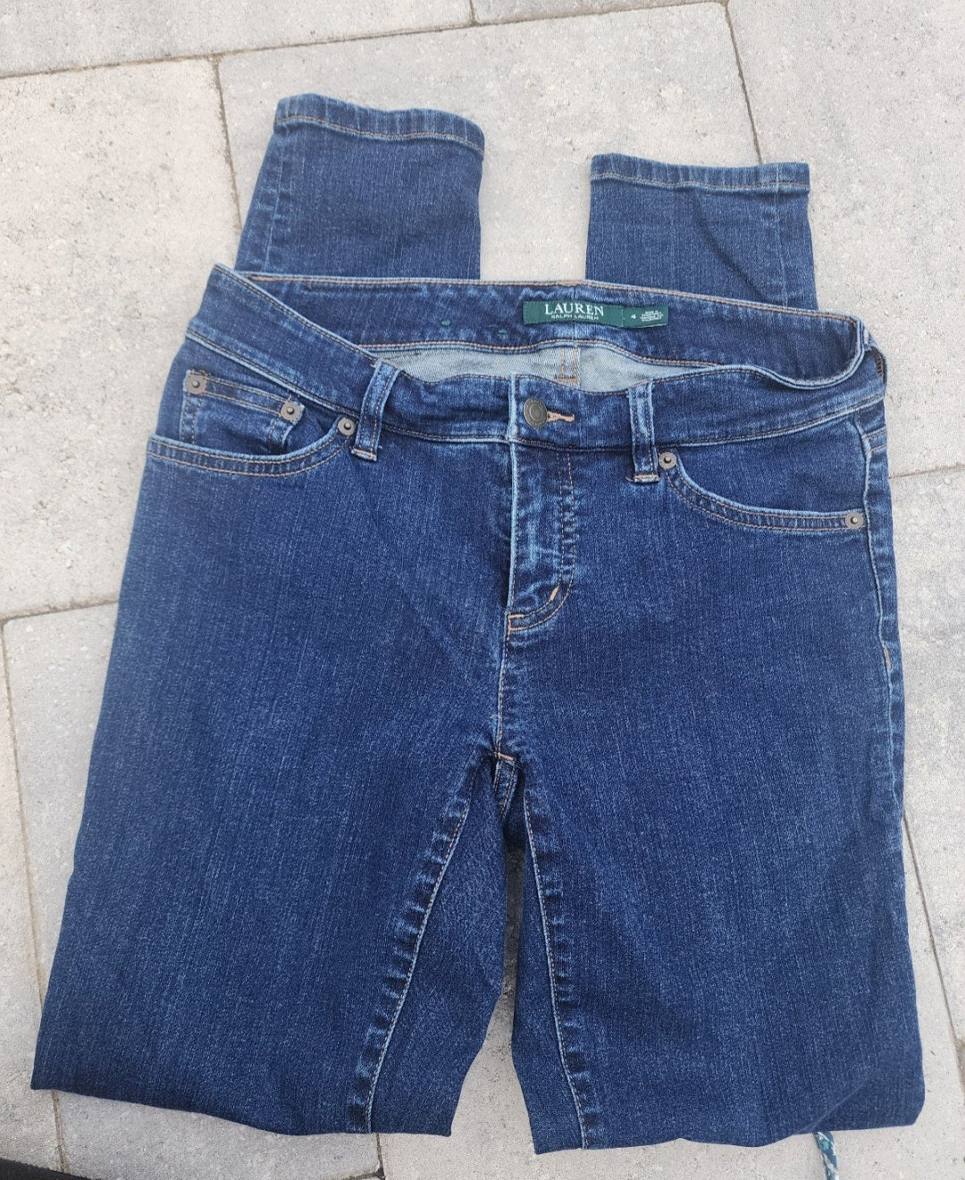 Women's Ralph Lauren Blue Jeans  size 4