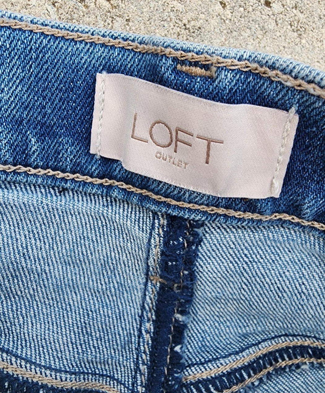 Women's Loft Blue Jeans size 8