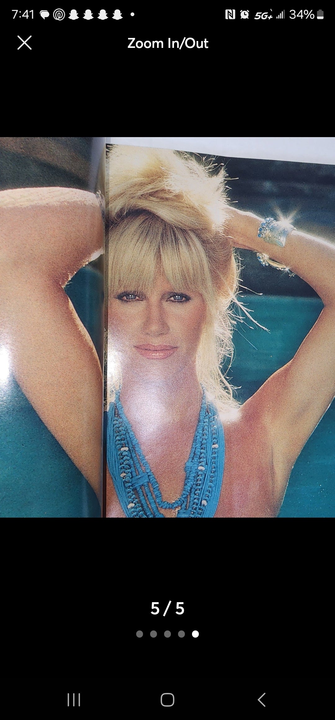 Vintage Playboy Men's Suzanne Somers December 1984 Gala Christmas Issue PB