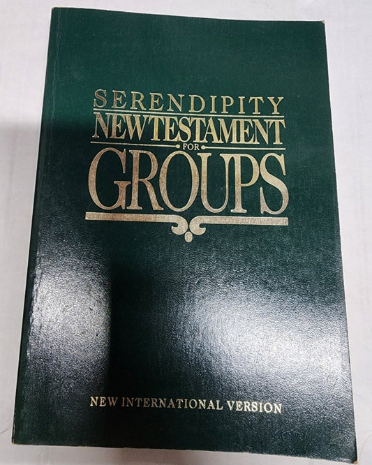 Serendipity Bible Study Book New Testament For Groups NIV