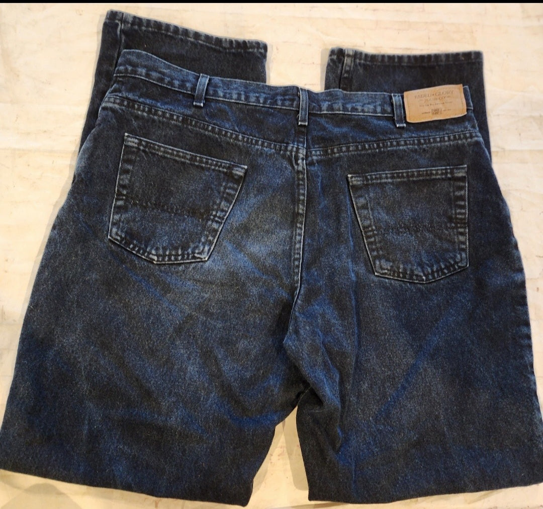 Men's Blue Jeans 40" x 33" Faded Glory