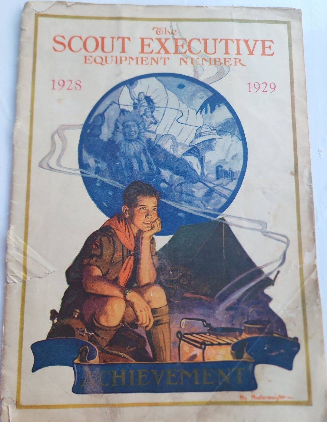1928-29 THE Boy SCOUT EXECUTIVE EQUIPMENT NUMBER,