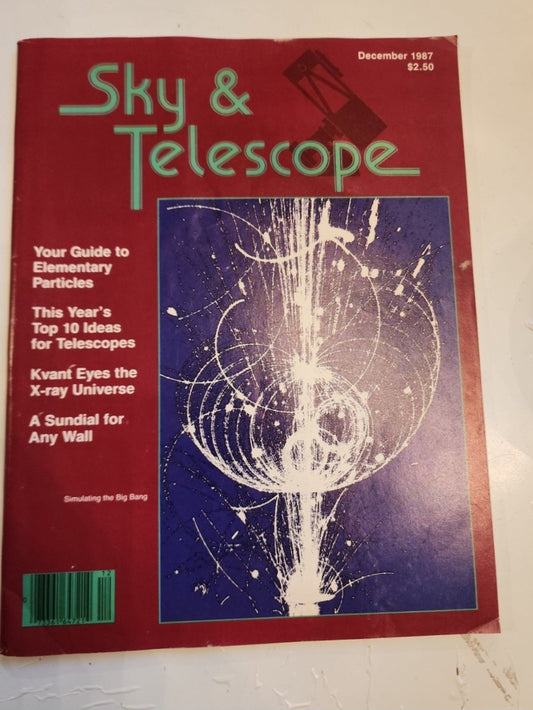Sky and Telescope December 1987 Guide to Elementary Particles