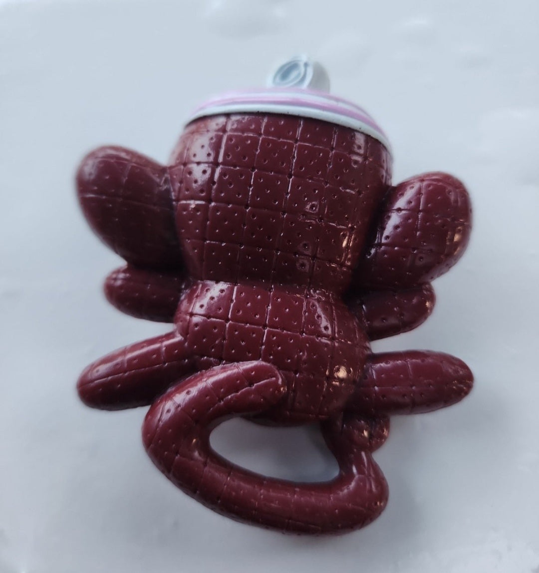 Dora Explorer & Baby Alive Burgundy Sock Monkey Rattle Replacement Accessory