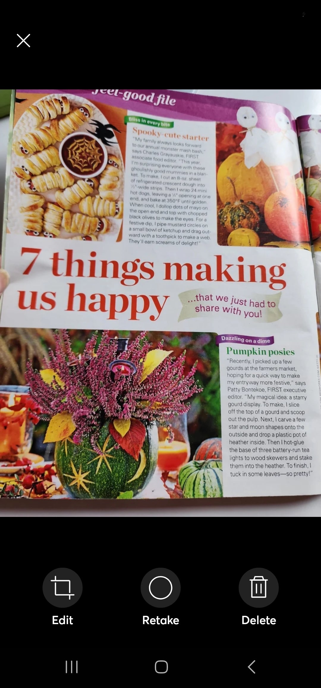 First for Women Magazine October  28, 2019 The best Keto, Halloween Issue