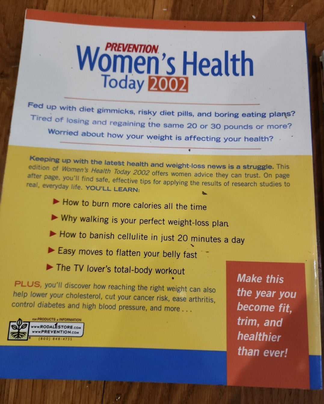 Prevention Women's Health lose Weight & Healthy Cooking