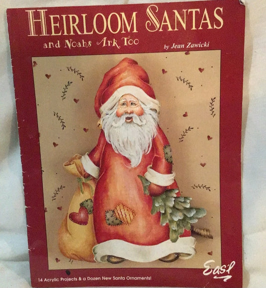 Easil’s Heirloom Santas & Noahs Ark Too 14 Acrylic Projects & a dozen Christmas ornaments