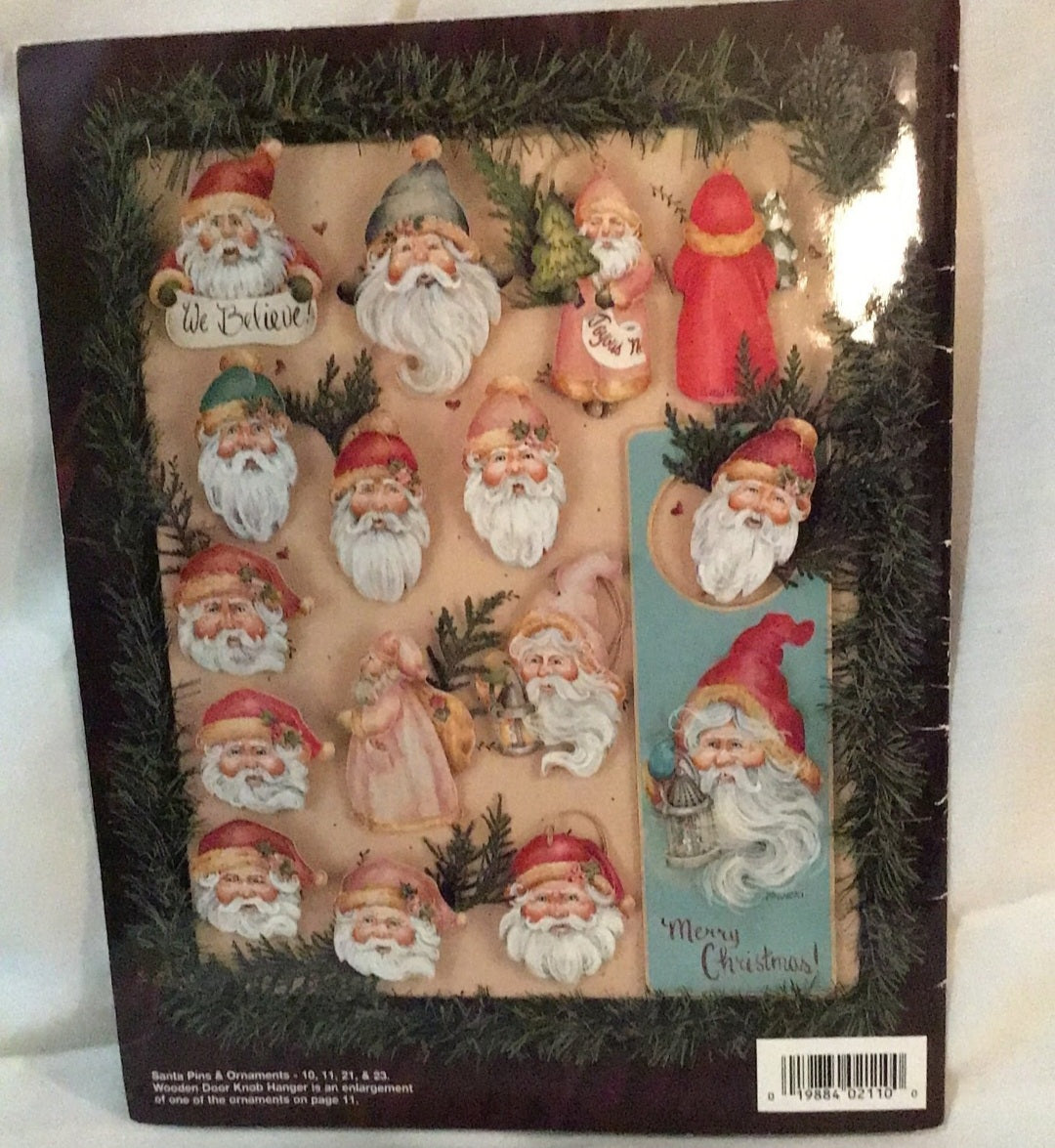 Easil’s Heirloom Santas & Noahs Ark Too 14 Acrylic Projects & a dozen Christmas ornaments