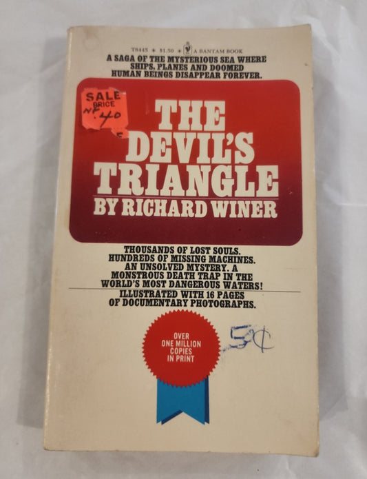 The Devil's Triangle - Richard Winer - Paperback Book  Mysteries 1975
