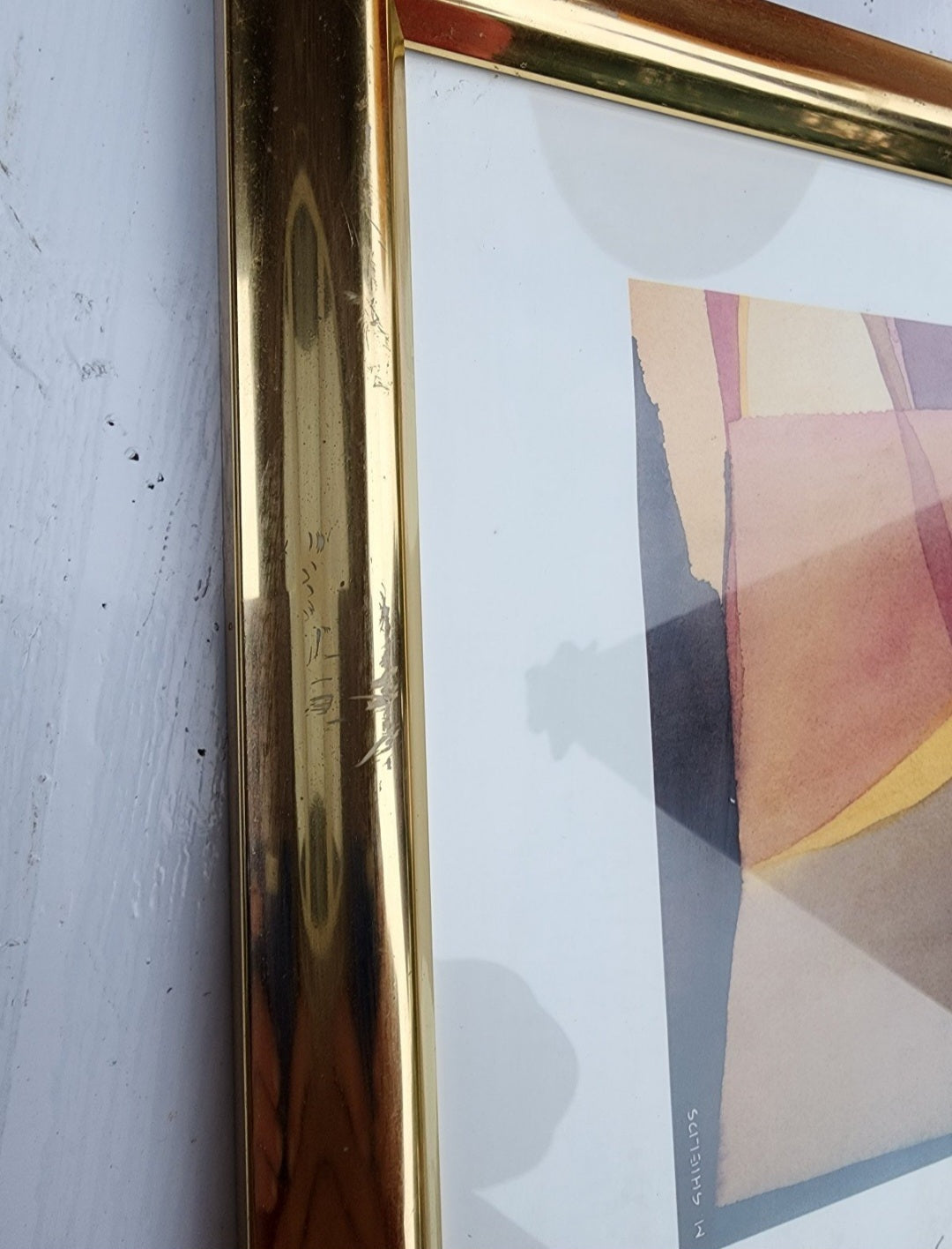 Framed Poster Sauvignon Blane Santa Barbara Winery Santa Ynez Valley California