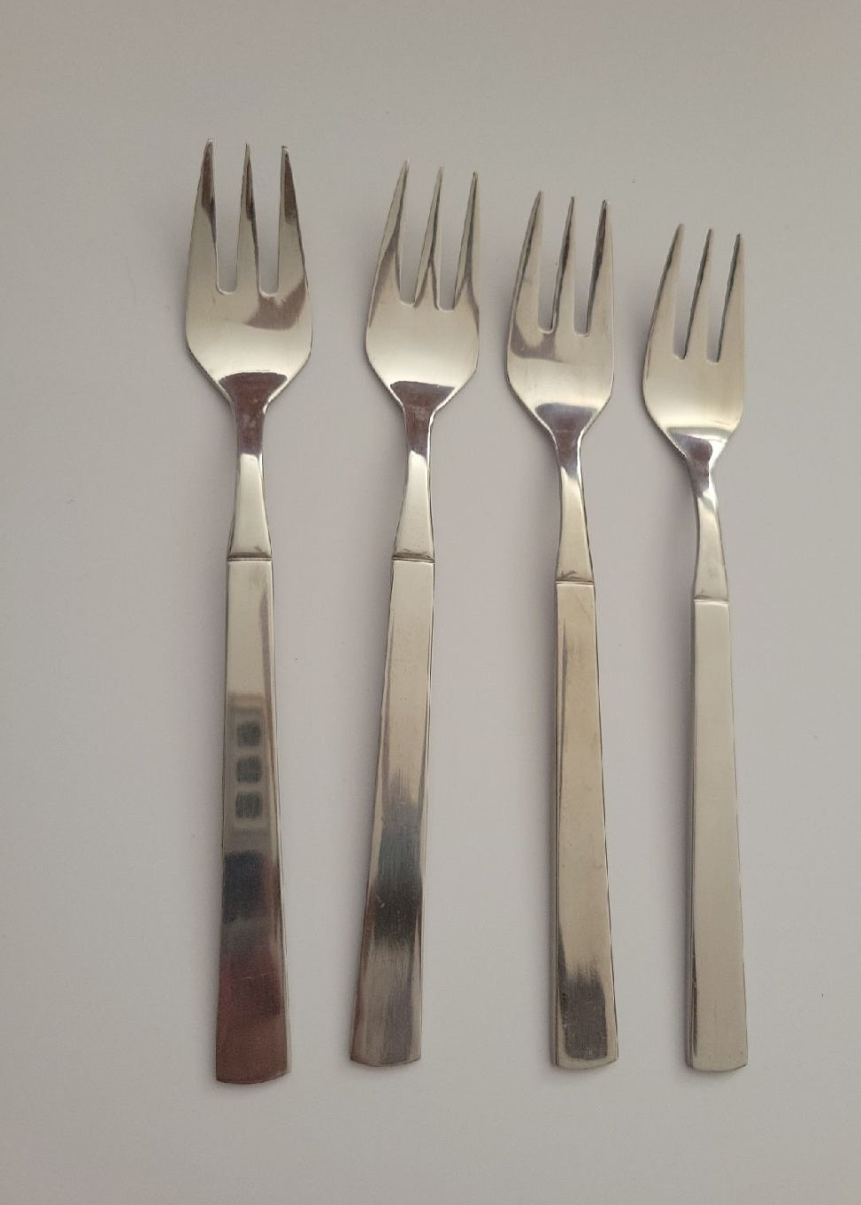 Custom Stainless  Cocktail Seafood Fork Set of 4