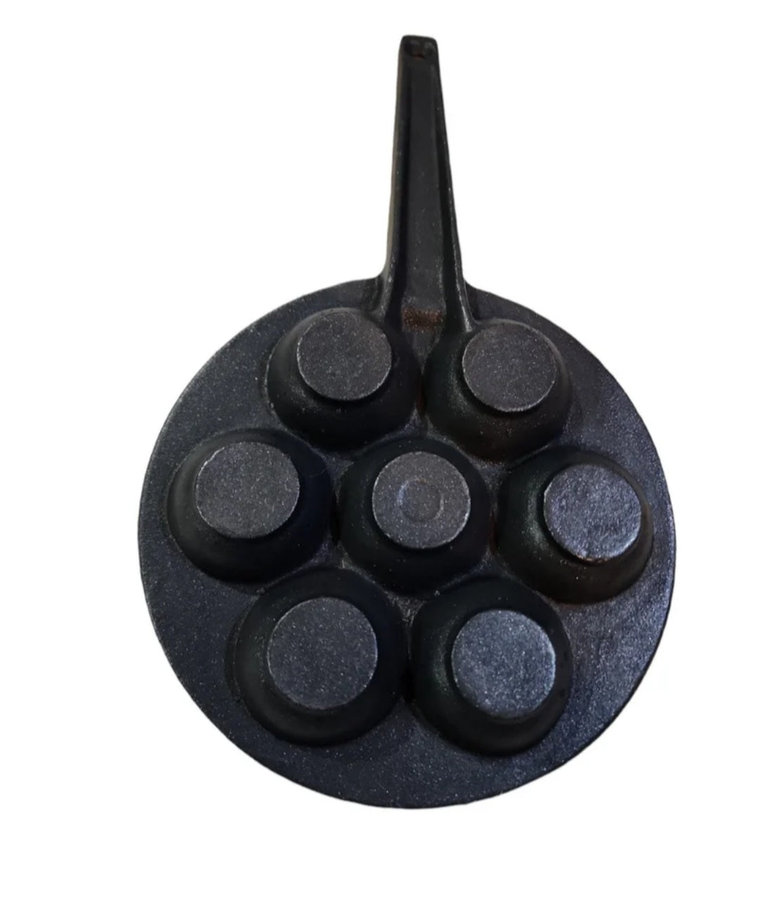 Cast Iron Danish Pastry Pancake Ebelskiver Pan