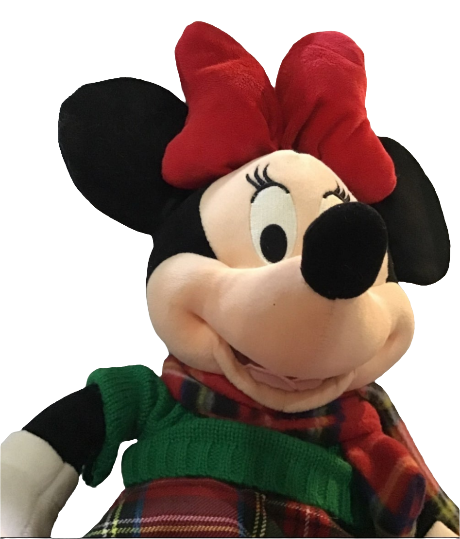 Minnie Mouse 2012 Christmas Plush 18" Doll