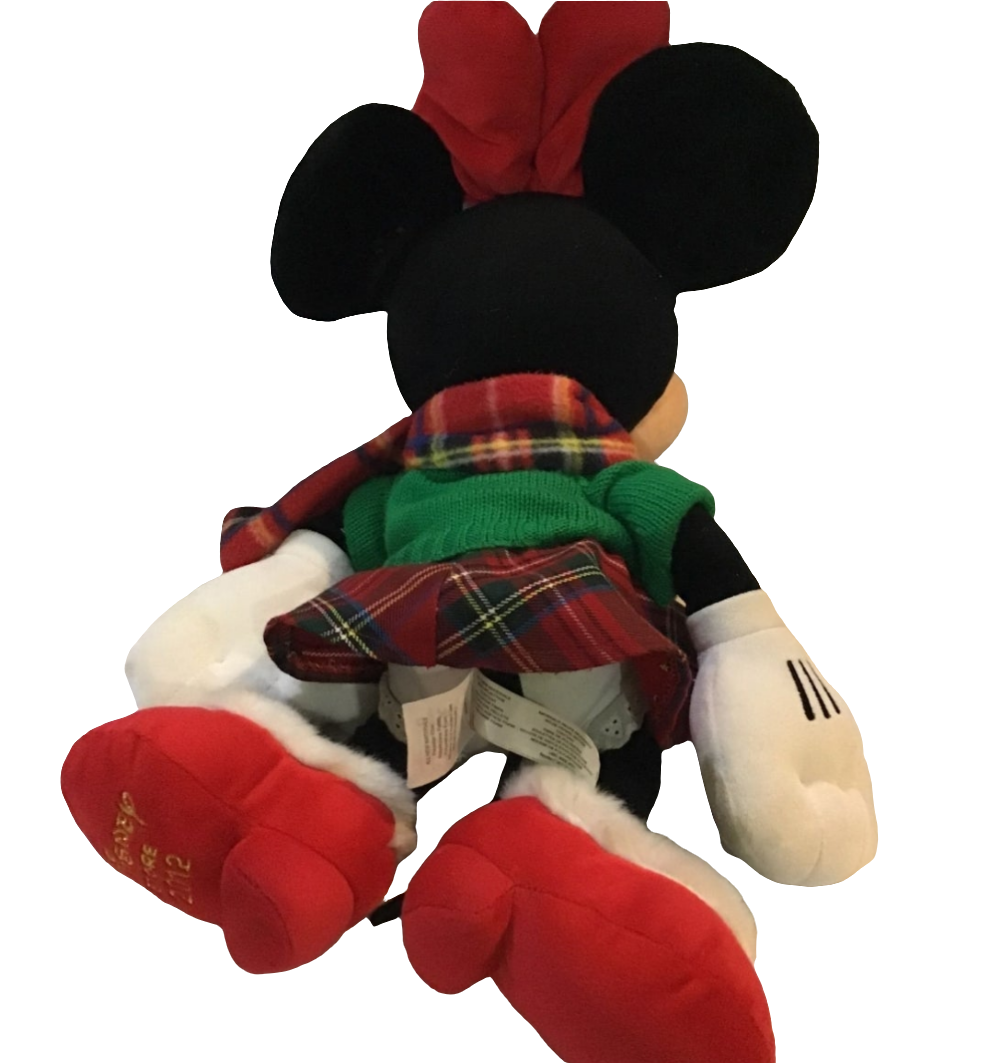 Minnie Mouse 2012 Christmas Plush 18" Doll