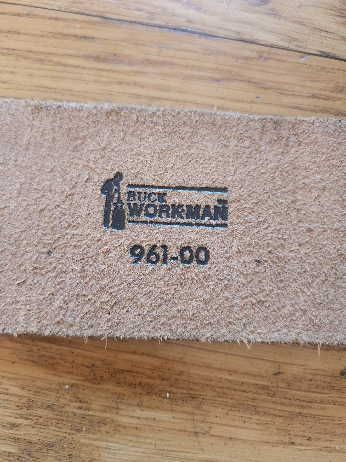 Buckingham Buck Workman 961-00 Leather Lineman Tool Belt | 3" Wide | 33"-43"