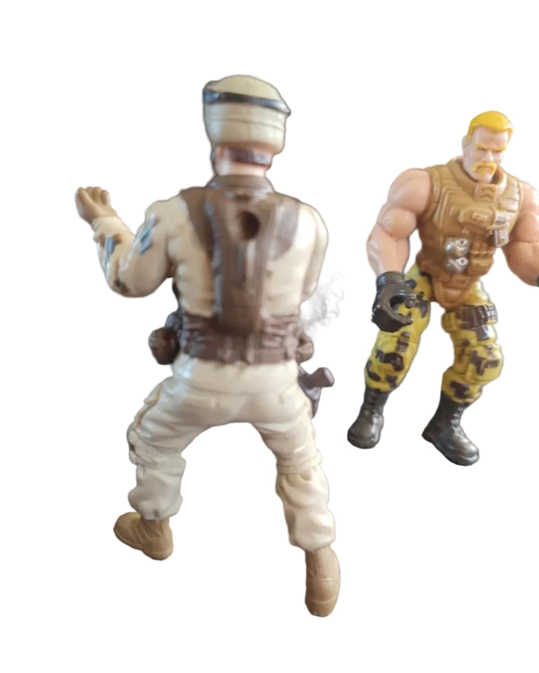 Chap Mei Excite U.S.M.C. 4in Military Action 2 Figures