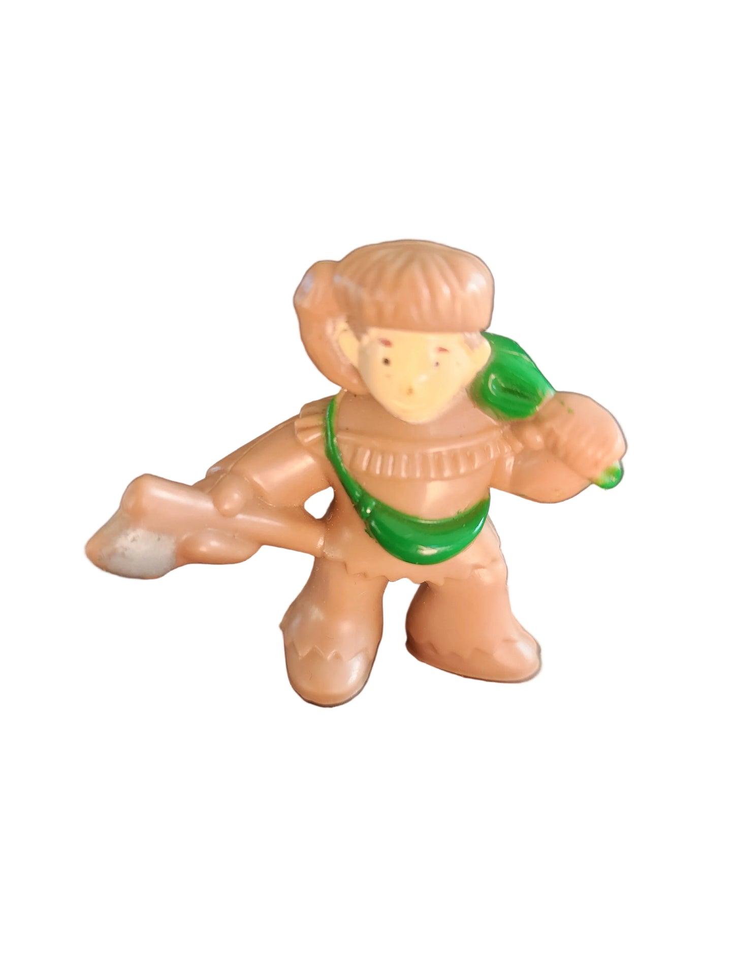 Lincoln Logs Frontiersman,, Cowgirl, 2 Soldier Blue Men, 2 Cowboys   2” Lot of 6