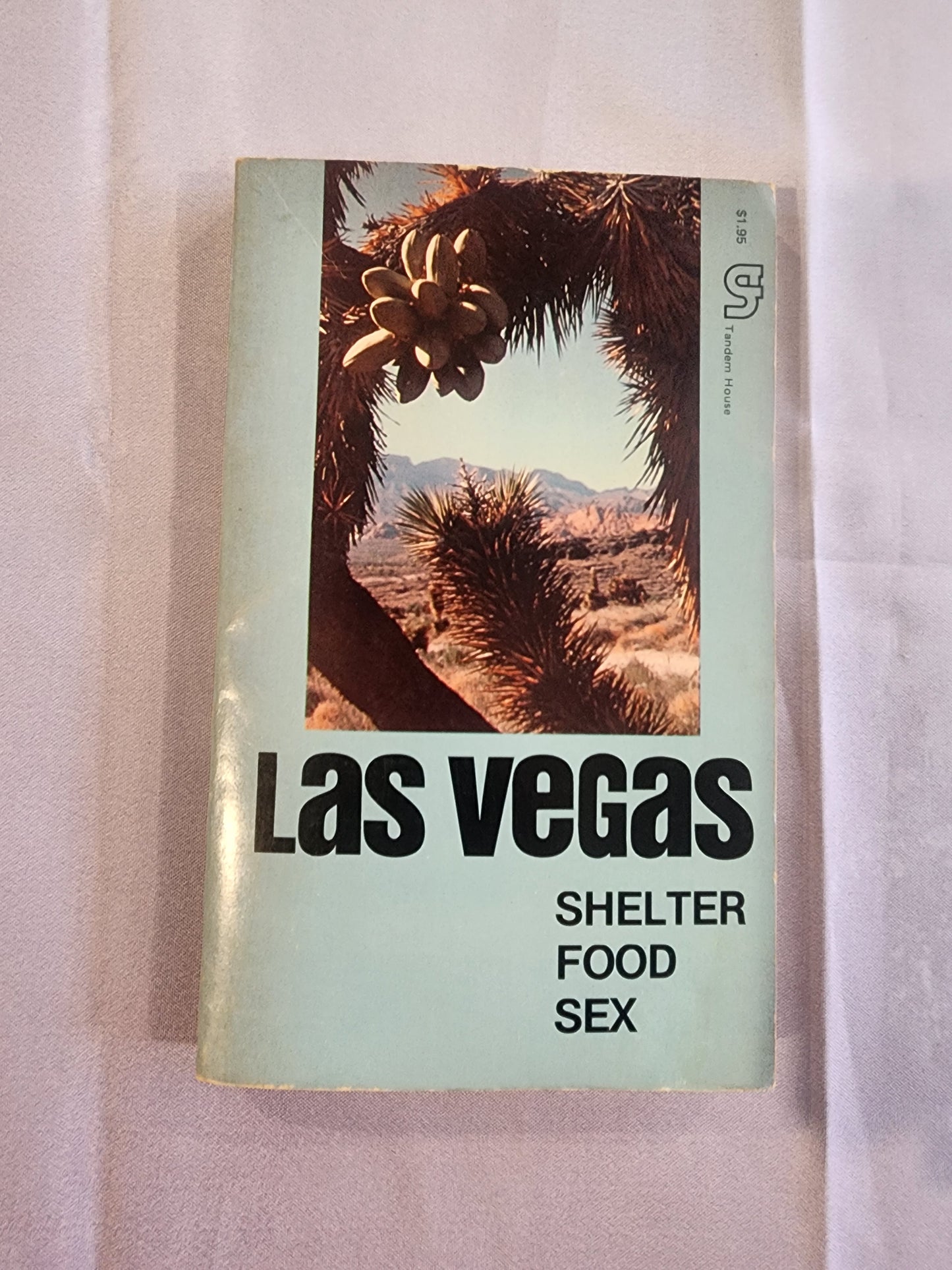 Las Vegas Shelter Food Sex Bert Lane Tandem House 1976 Paperback