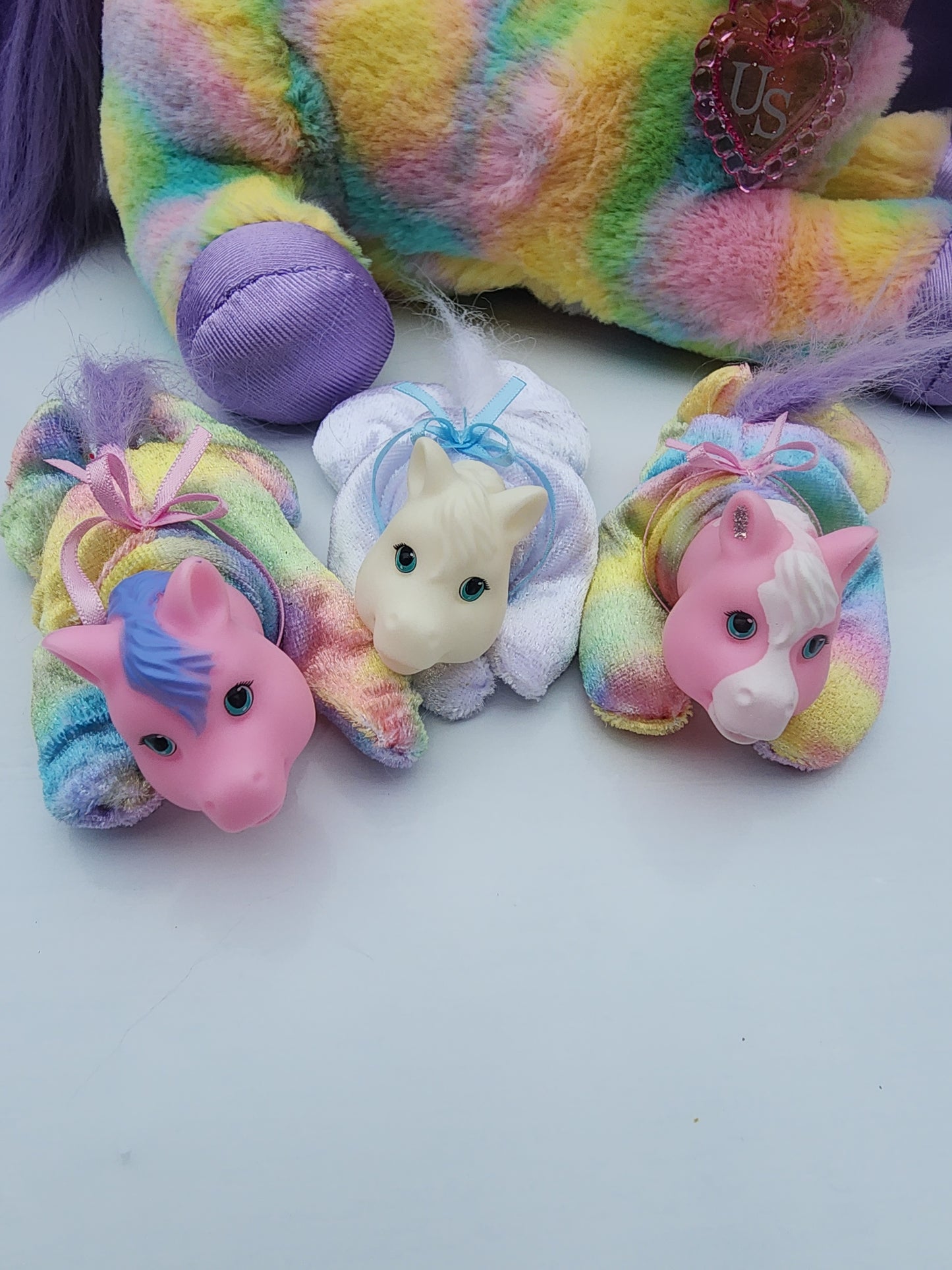 Unicorn Surprise Skyla Rainbow Stuffed Animal Unicorn and 3 Babies