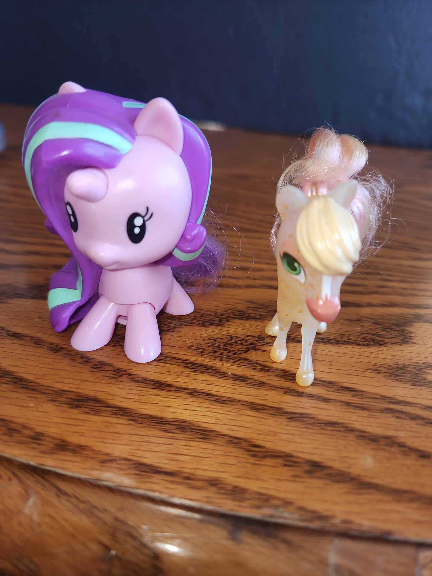 My Little Ponys Starlight Glimmer McDonald's Happy Meal Toy 2018 Wind Up Walker and another pony
