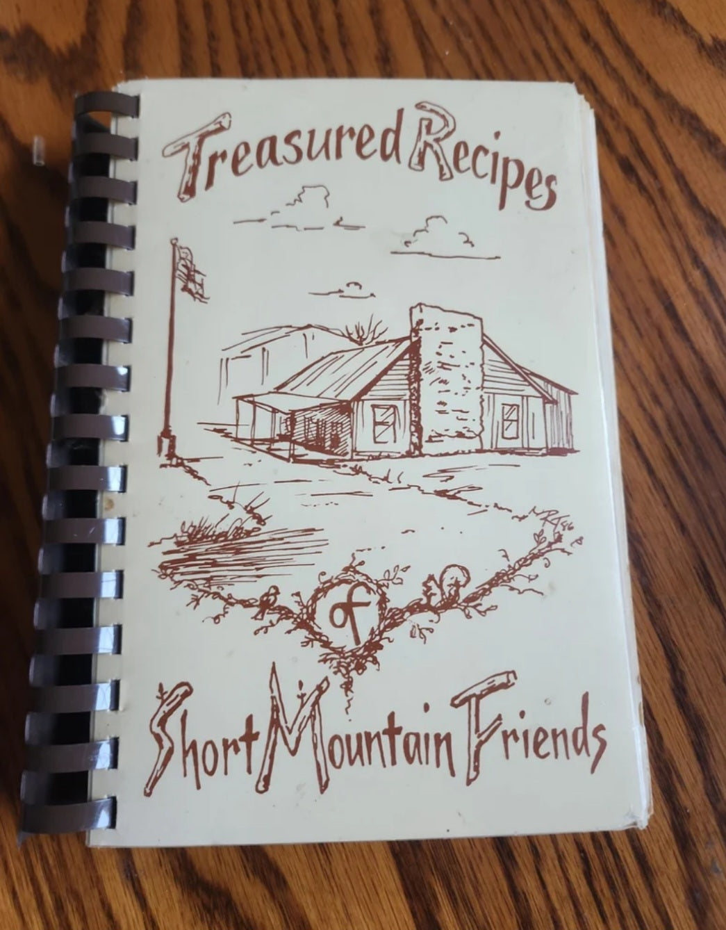 Treasured Recipes Short Mountian Friends Community Cookbook 1984