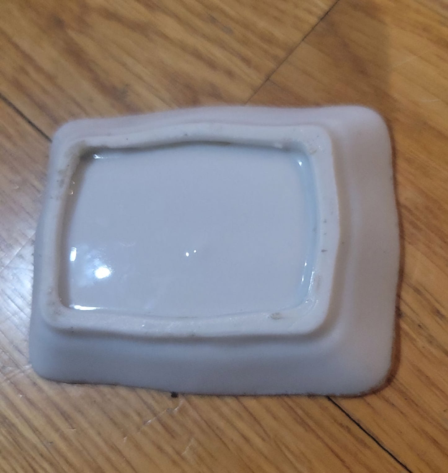 Vintage Porcelain vanity mirror and Porcelain ring tray