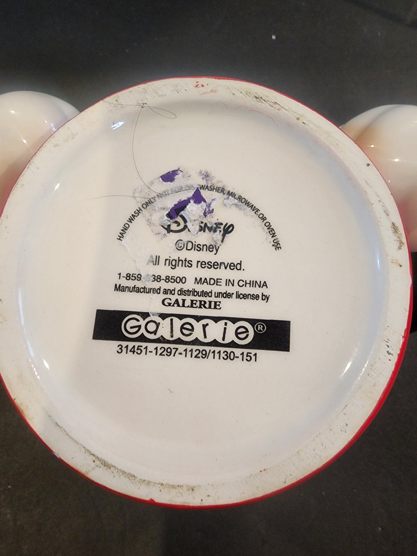 Disney Mickey Mouse Coffee Mug Pants Double Handle 16 FL. Oz Galerie