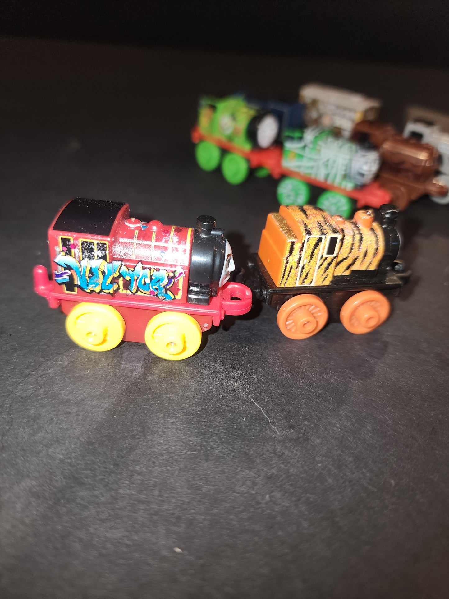 Thomas & Friends Minis Lot of 10- (Tiger, Graffiti, Metallic & More)