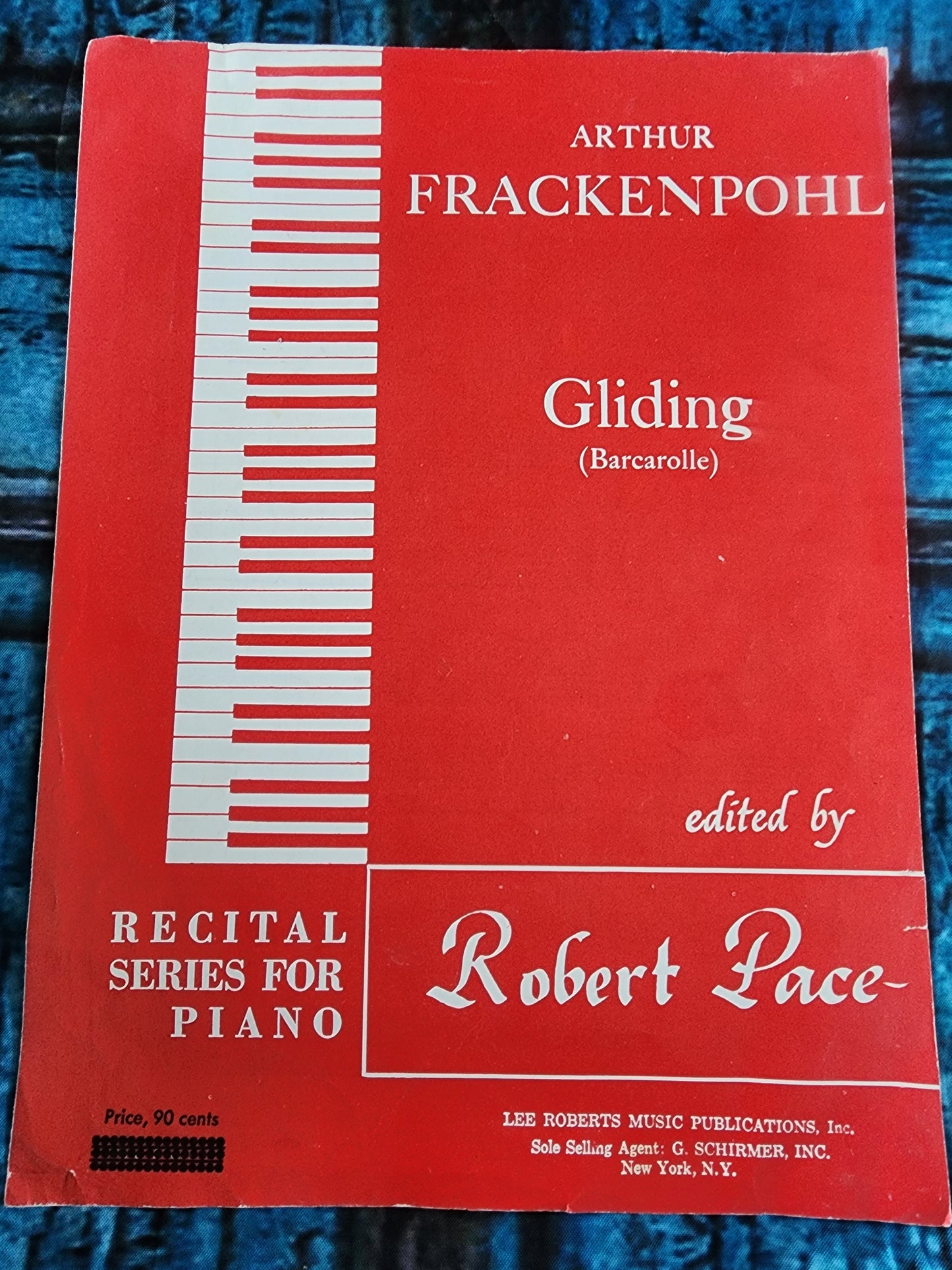 Gliding Recital Series for Piano, Red 1963
