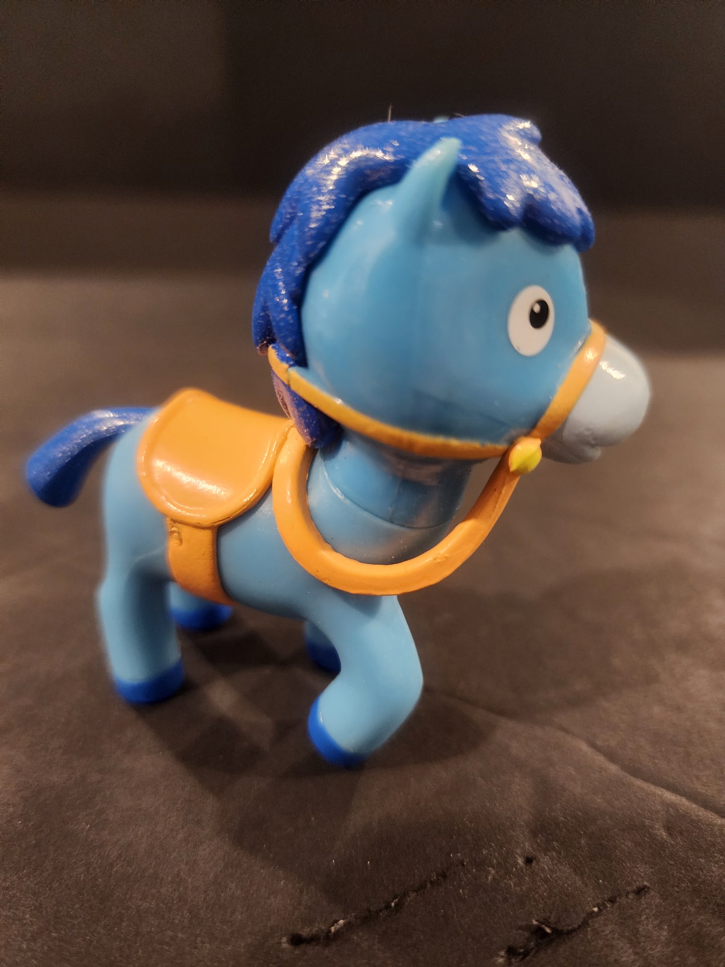 Sheriff Callie's Wild West Sparky Blue Pony Figure Just Play 3" Loose