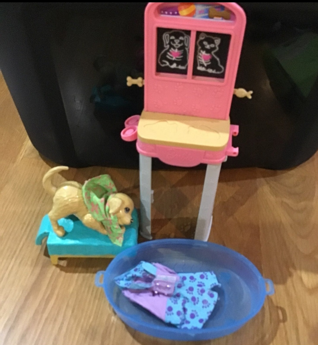 Barbie xray Bath Jacket & bed