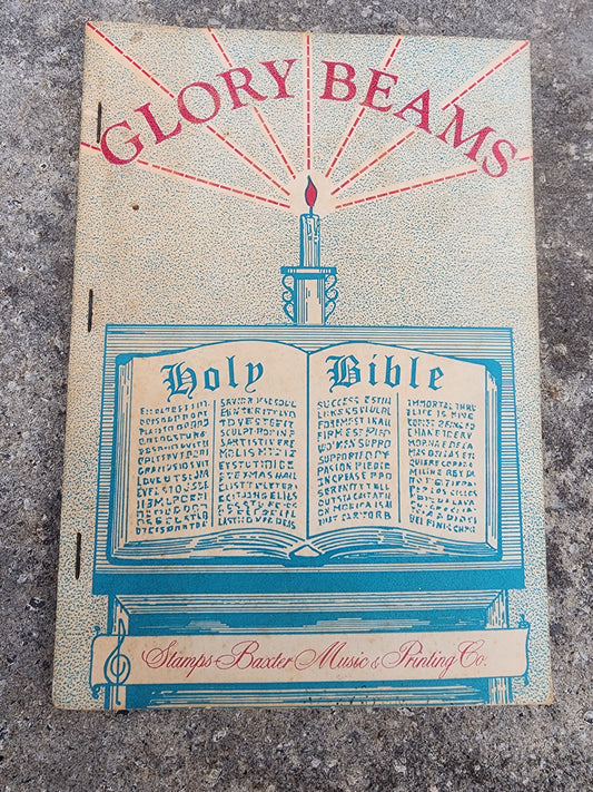 Glory Beams hymnal book 1968 softcover