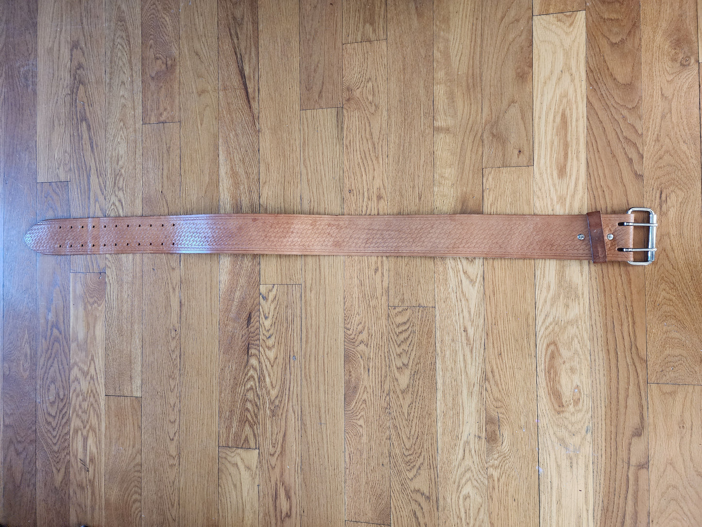 Buckingham Buck Workman 961-00 Leather Lineman Tool Belt | 3" Wide | 33"-43"