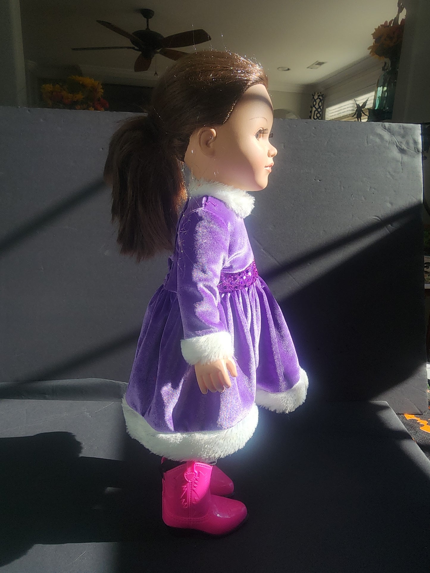 MY LIFE AS 2013 Cititoy 18” Doll Brown Hair Brown Eyes open close Poseable