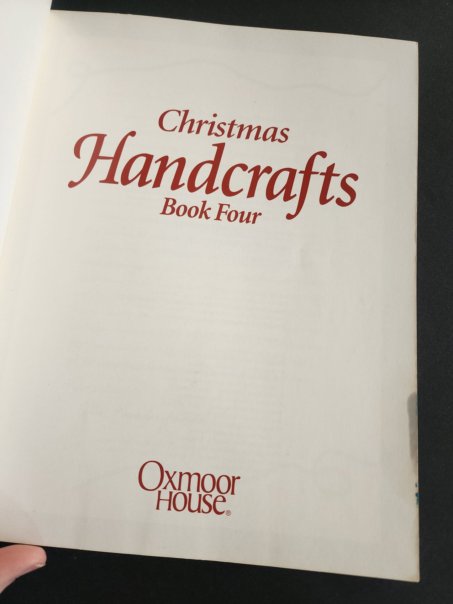 Christmas Handcrafts by Leisure Arts Staff 1994, Hardcover Book