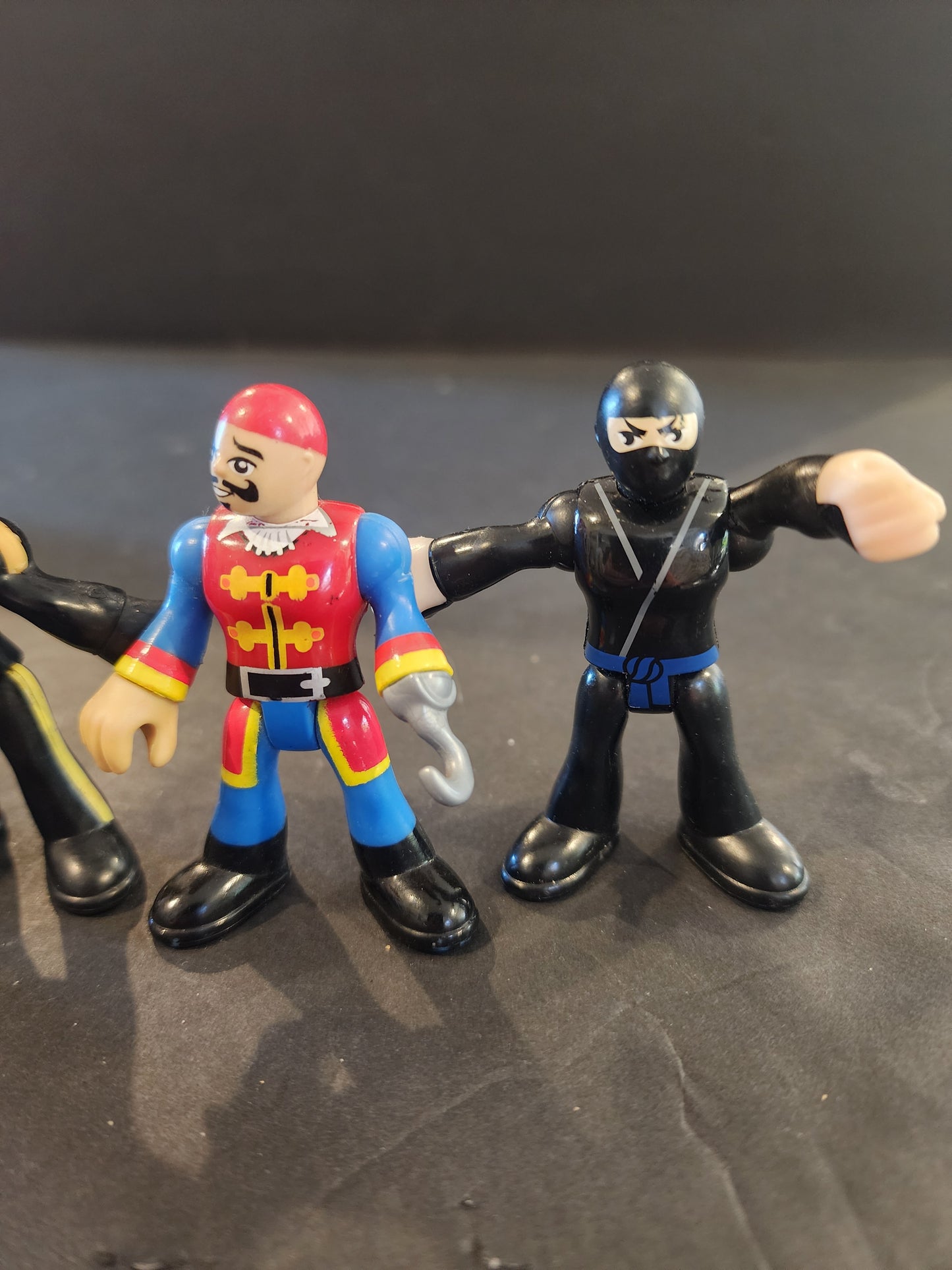 Imaginext Figures Bane, Scuba, Pirate, Ninja set of 4