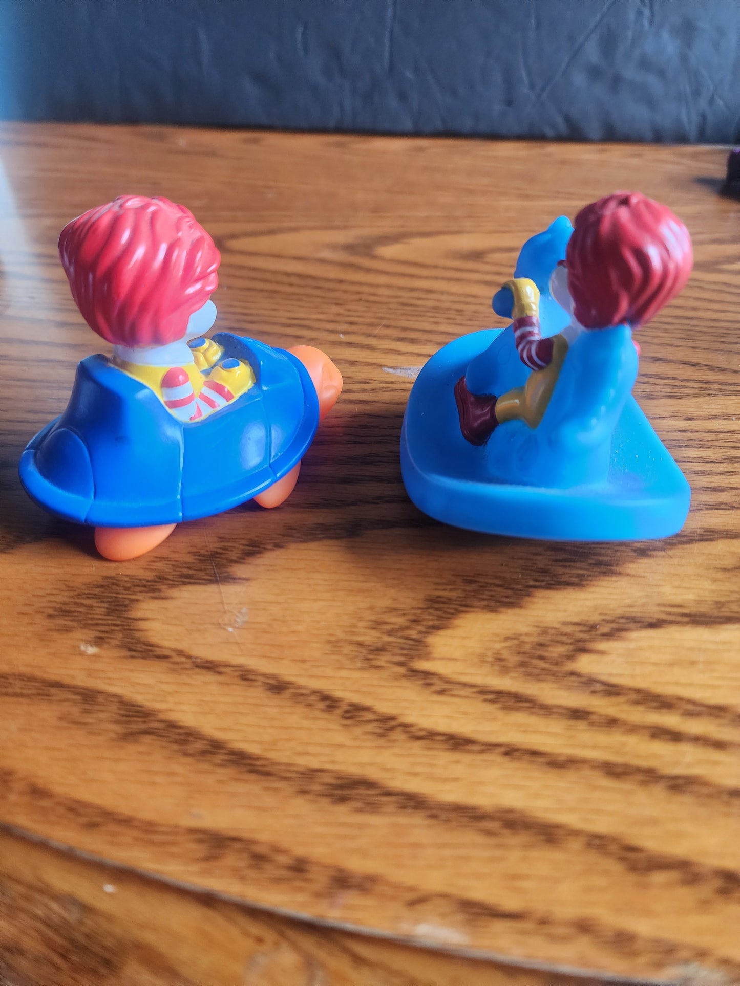 Vintage McDonald’s Happy Meal Toy Lot - 4 Pieces: 2 Baby Ronald McDonald & 2 Hamburglar