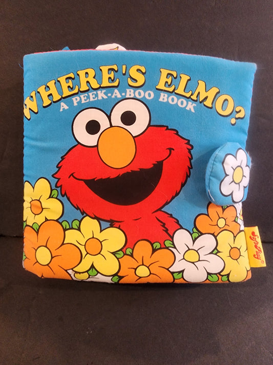Where's Elmo Peek-a-boo Soft Play Book